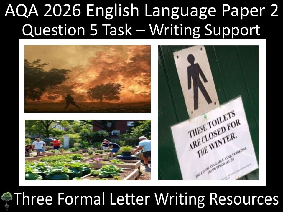 Three Question 5: AQA 2026 English Language Paper 2 | Formal Letter Writing