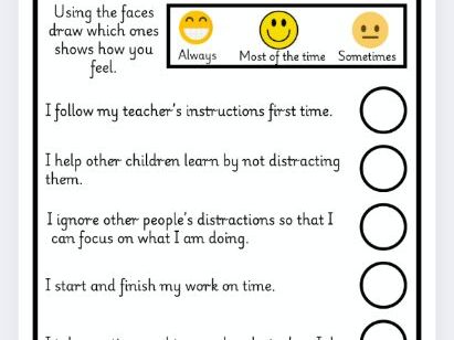 Meta-Skills Self-evaluation workbook