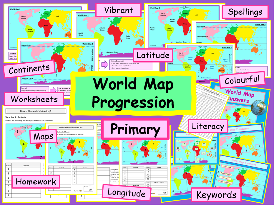 Primary geography resources