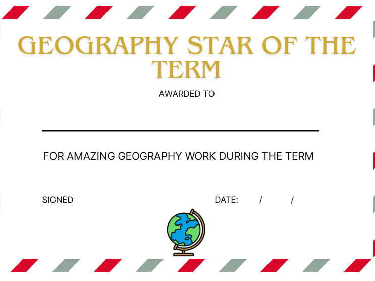 Variety of Subject Certificates