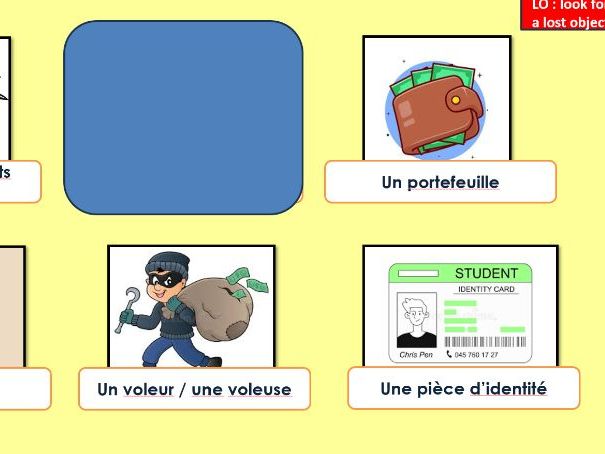 GCSE / IGCSE French - Public services - Zut, j'ai perdu mes cles - Edexcel - Y10 PPT