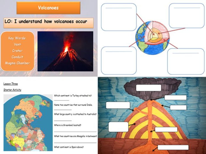 Volcano and Earthquake Full Scheme of Work