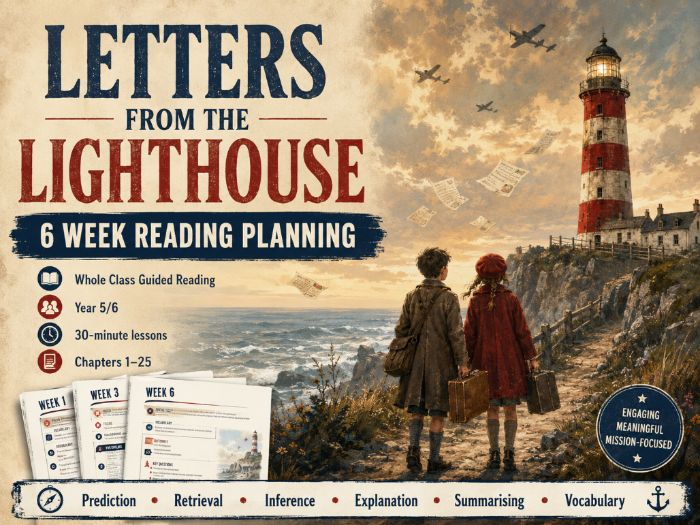Letters from the Lighthouse - Reading Planning - UKS2