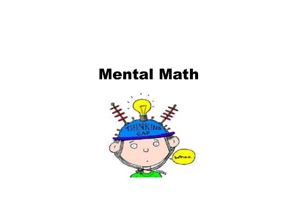 Mental Mathematics Worksheet-5