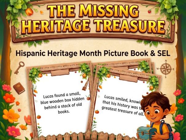 The Missing Heritage Treasure | Hispanic Heritage Month Picture Book & SEL