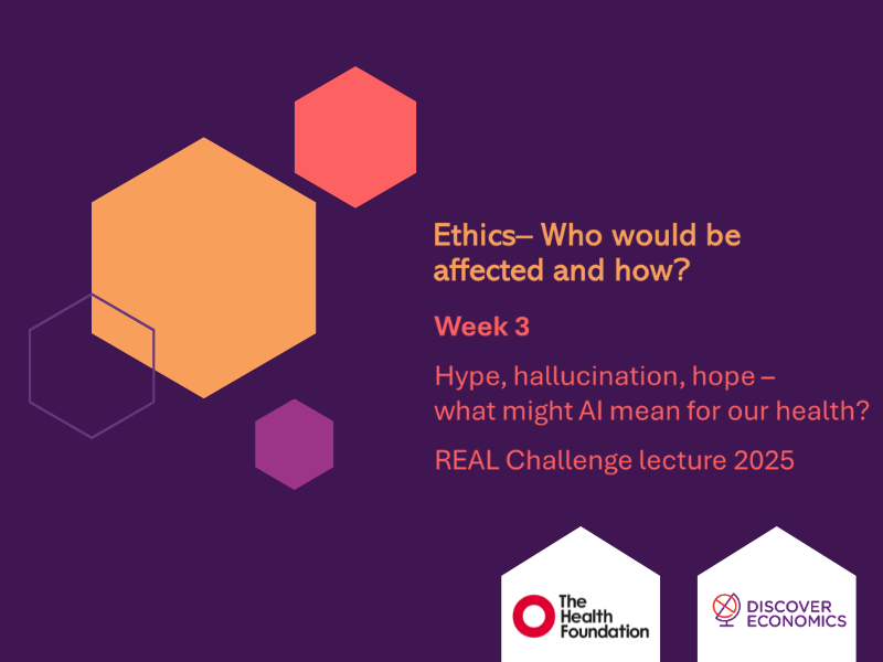 Lesson (3 of 4) - Ethics of AI in Healthcare: Who would be affected and how?