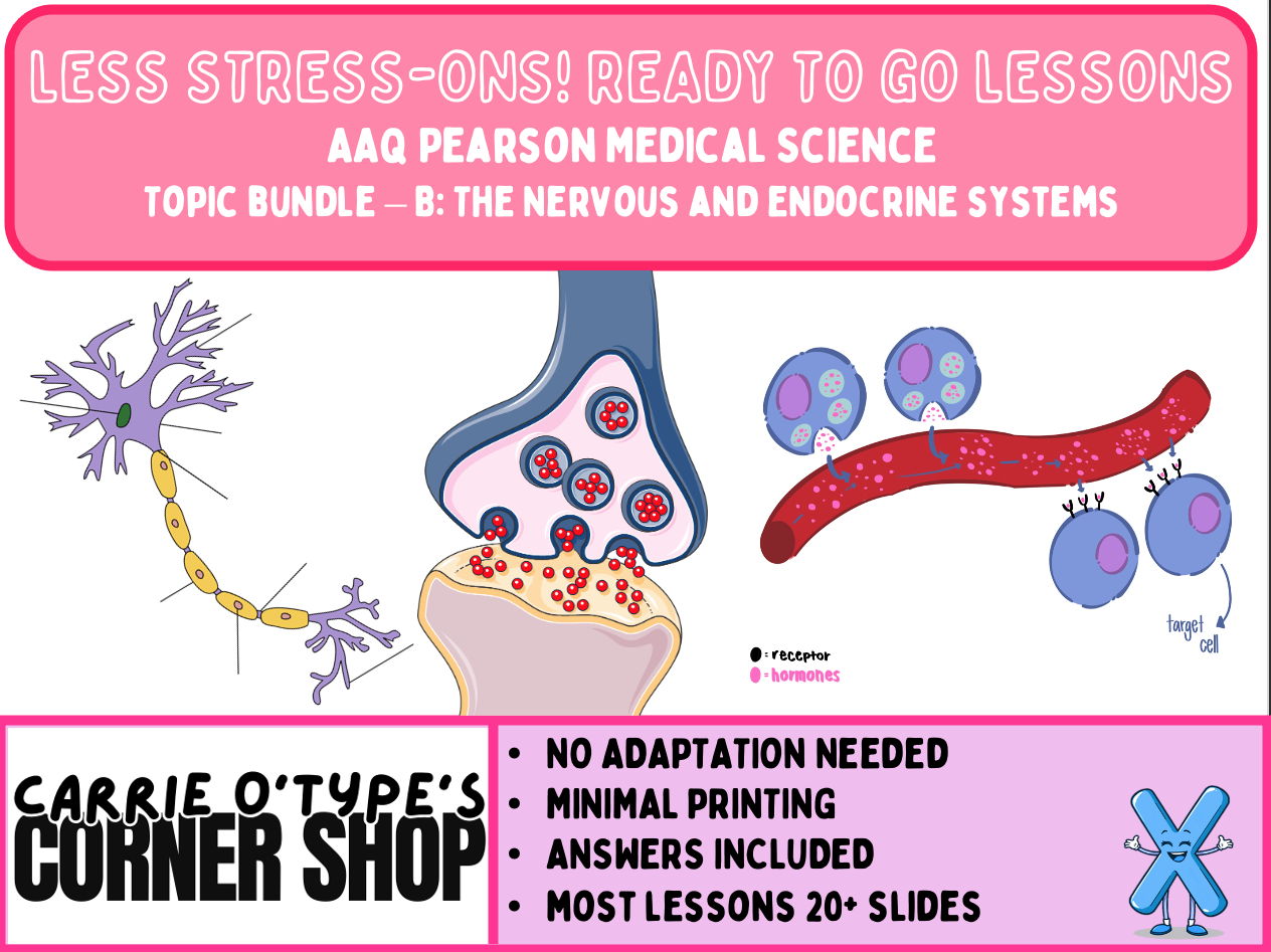 AAQ Pearson Medical Science - B: The Nervous and endocrine systems ...