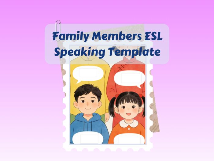 Editable Family Dialogue Template | Any Language