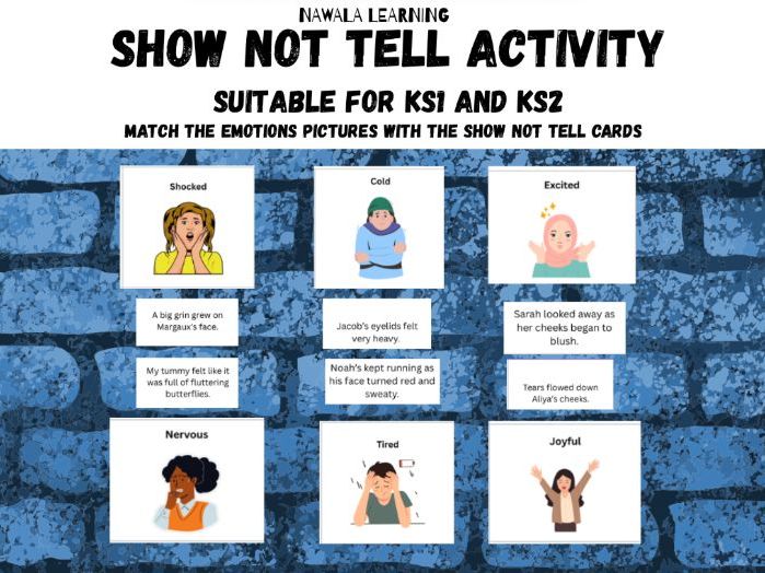 Show not Tell Activity