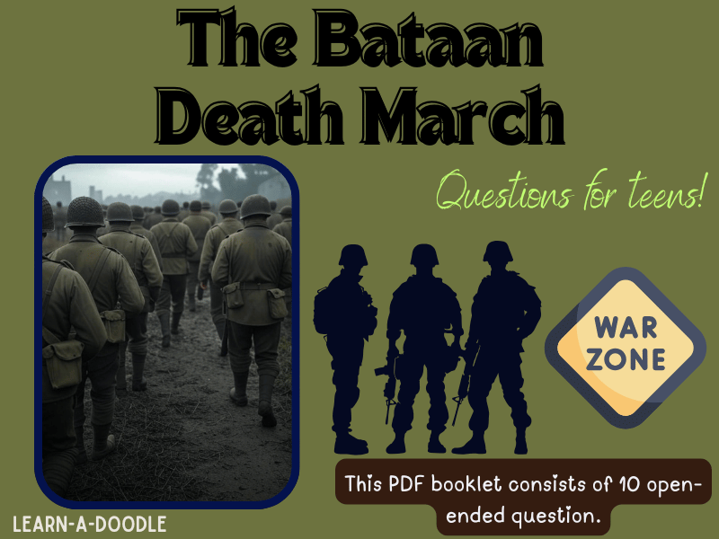 Open-Ended Questions on the Bataan Death March for Teens: Explore & Reflect!