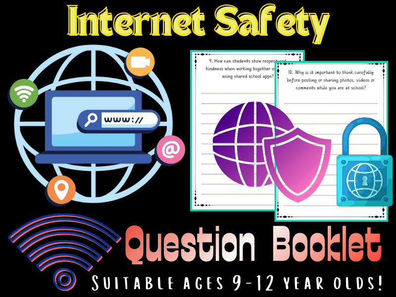 The Ultimate School Internet Safety Question Booklet: Protecting Your Digital World