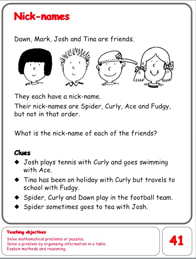 25 Maths Questions for 3/4