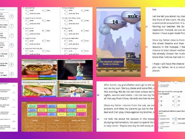 KS2 non-European Societies - The Golden Age of Baghdad: Childhood