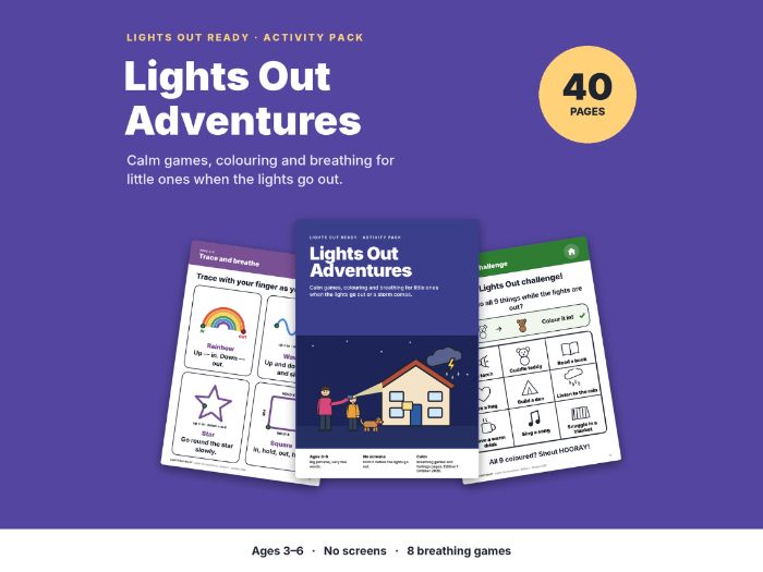 Calm Breathing and Storm Activity Pack EYFS