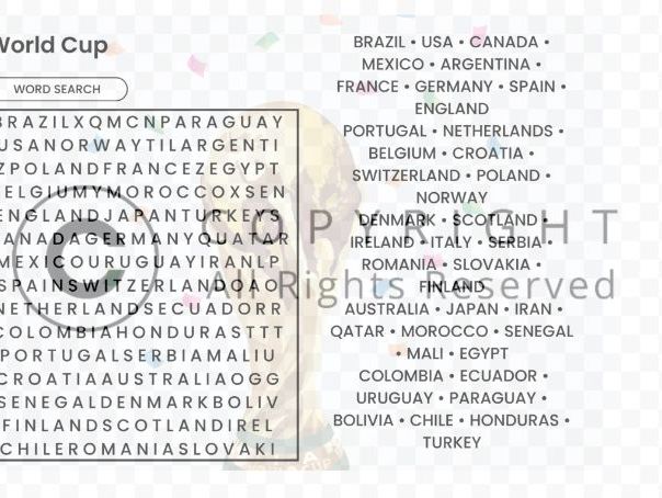World cup resources