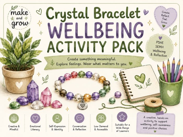Crystal Bracelet Wellbeing Pack