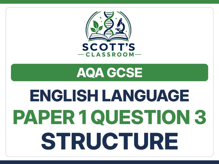 AQA English Language Paper 1 Q3 Structure