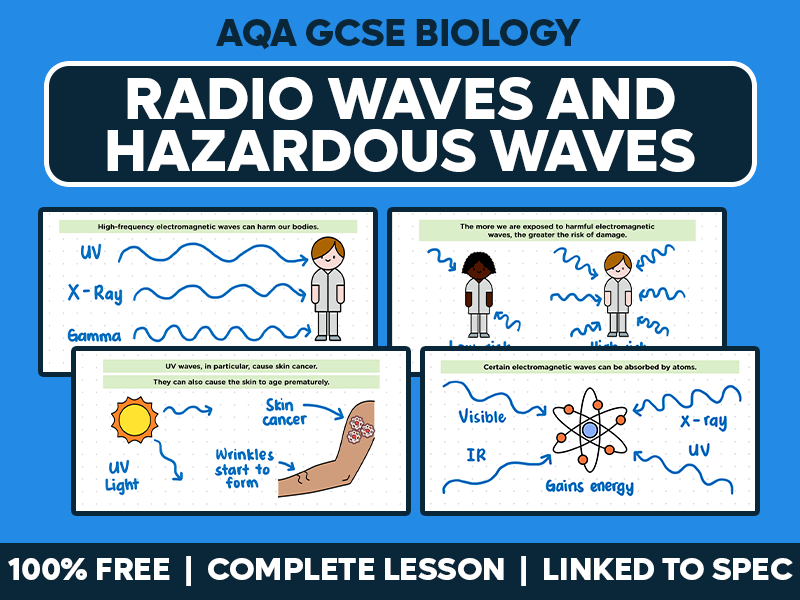 GCSE AQA Physics Complete Lesson - Radio Waves and Hazardous Waves