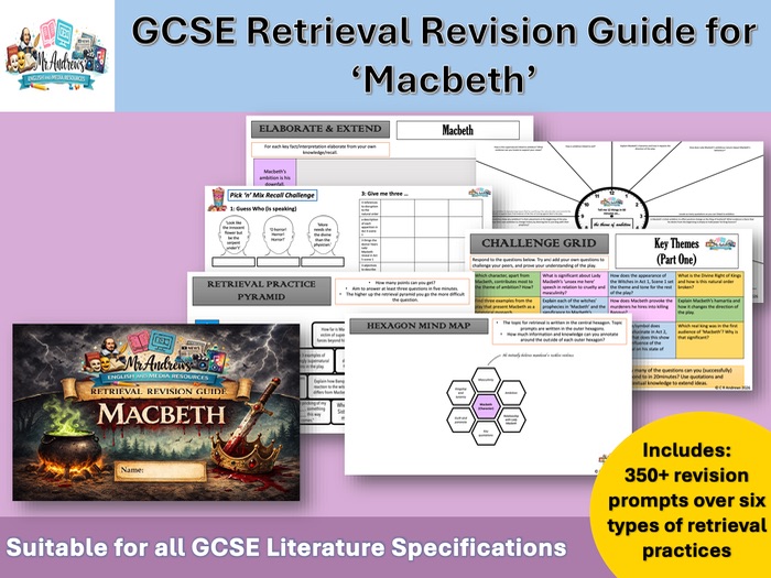 Macbeth Retrieval Revision Booklet