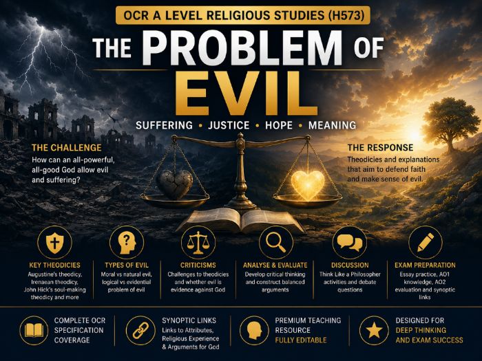 A Level Religious Studies: The Problem of Evil – OCR H573 Philosophy of Religion