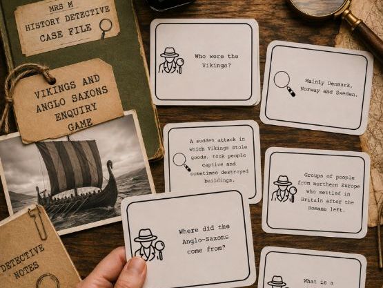 Vikings and Anglo-Saxon Q and A Retrieval Game