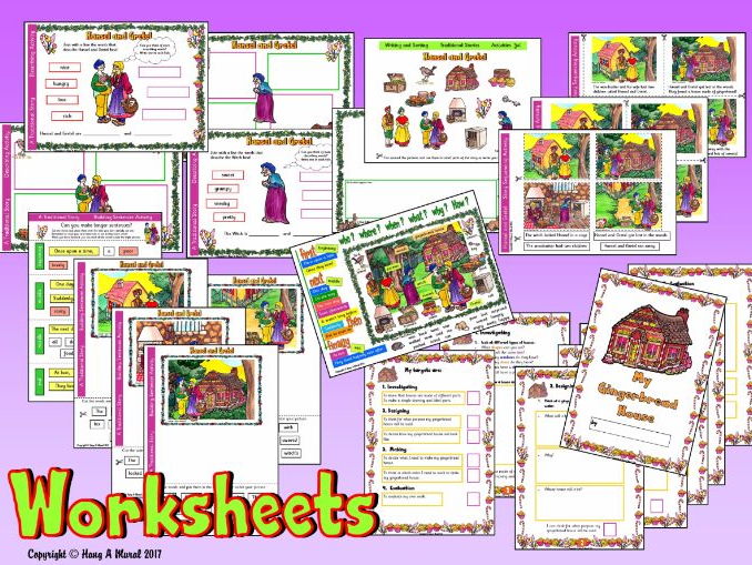 Hansel and Gretel – Worksheets | Teaching Resources