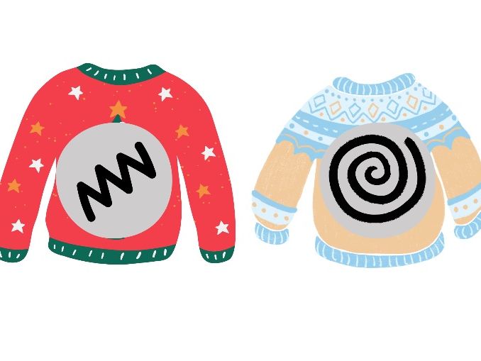 Decorate the Christmas jumper