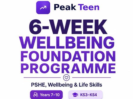 Student Wellbeing & Life Skills Programme: 6-Week PSHE Resource  KS3-KS4