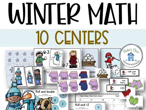 Winter Math 10 Learning Centres