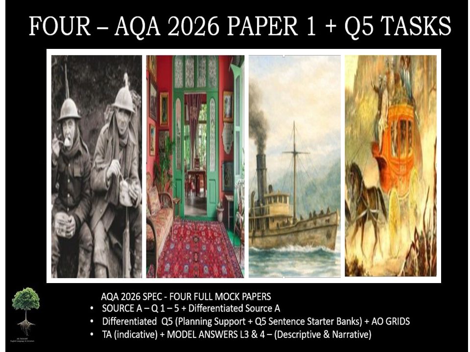 FOUR - PAPER 1 | 2026 FULL MOCKS | Q5 TASKS