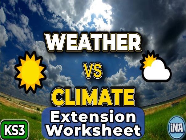 Weather and Climate - KS3 Geography Extension Pack