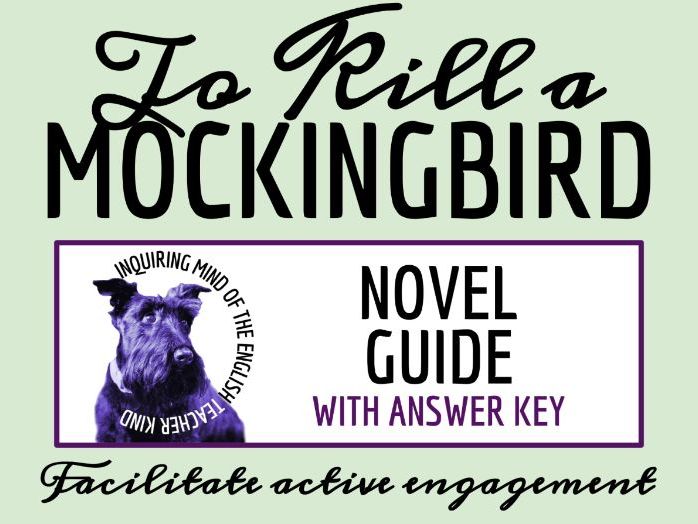 To Kill a Mockingbird Novel Study Guide with Answer Key