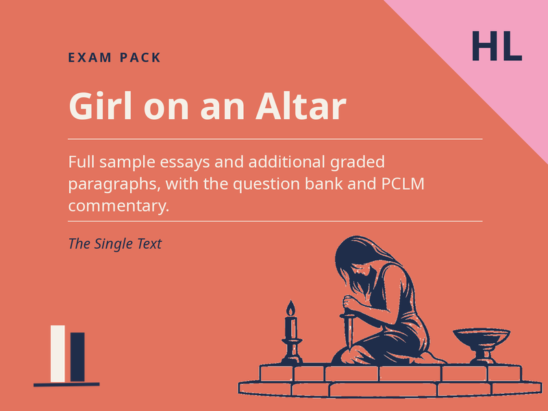 Girl on an Altar - Single Text Exam Pack (HL)