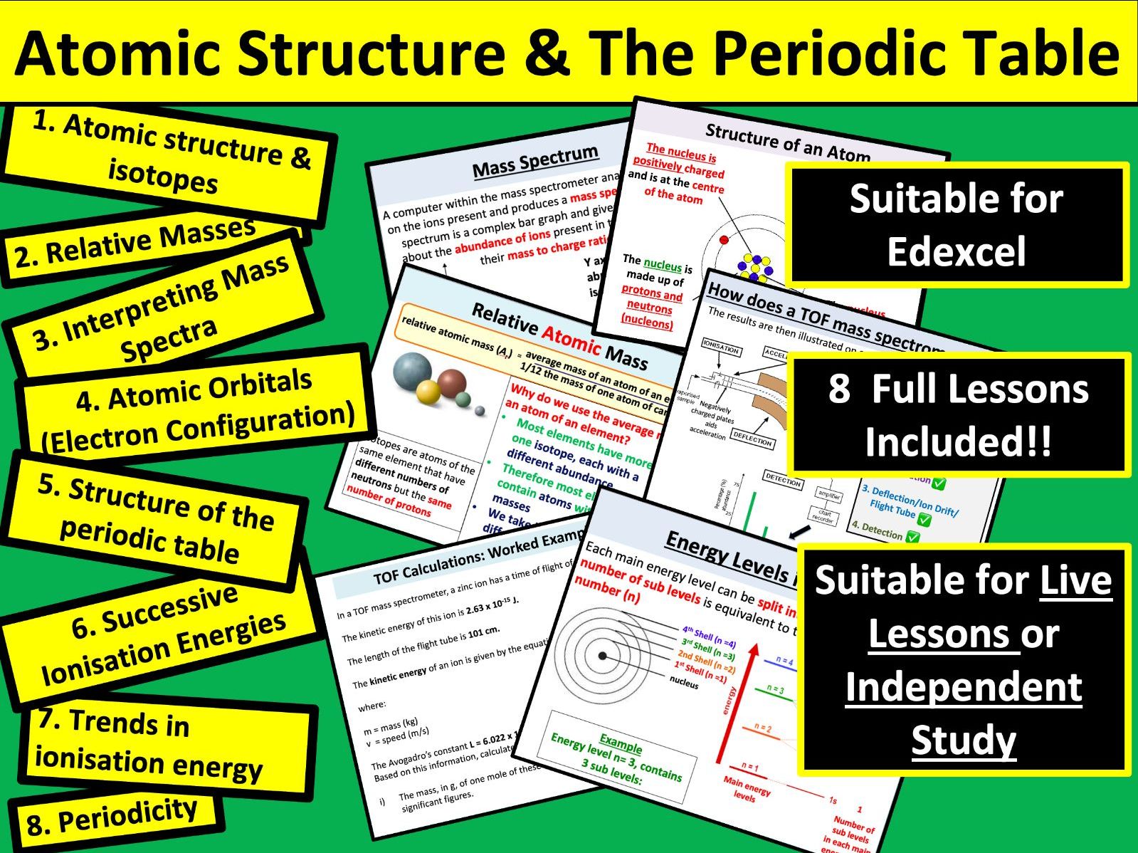 Atomic Structure & The Periodic Table (Edexcel)