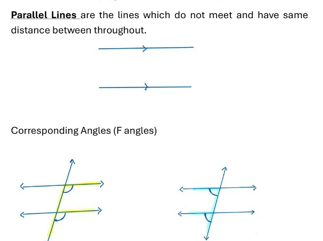 GCSE Geometry cheat sheet