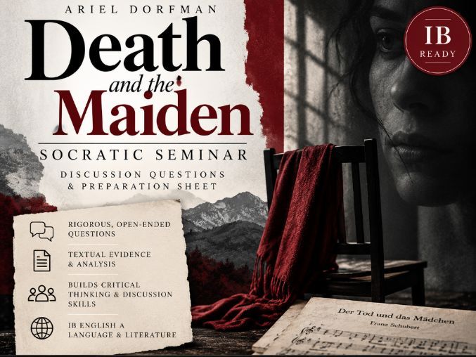 Death and the Maiden Socratic Seminar | IB Language and Literature