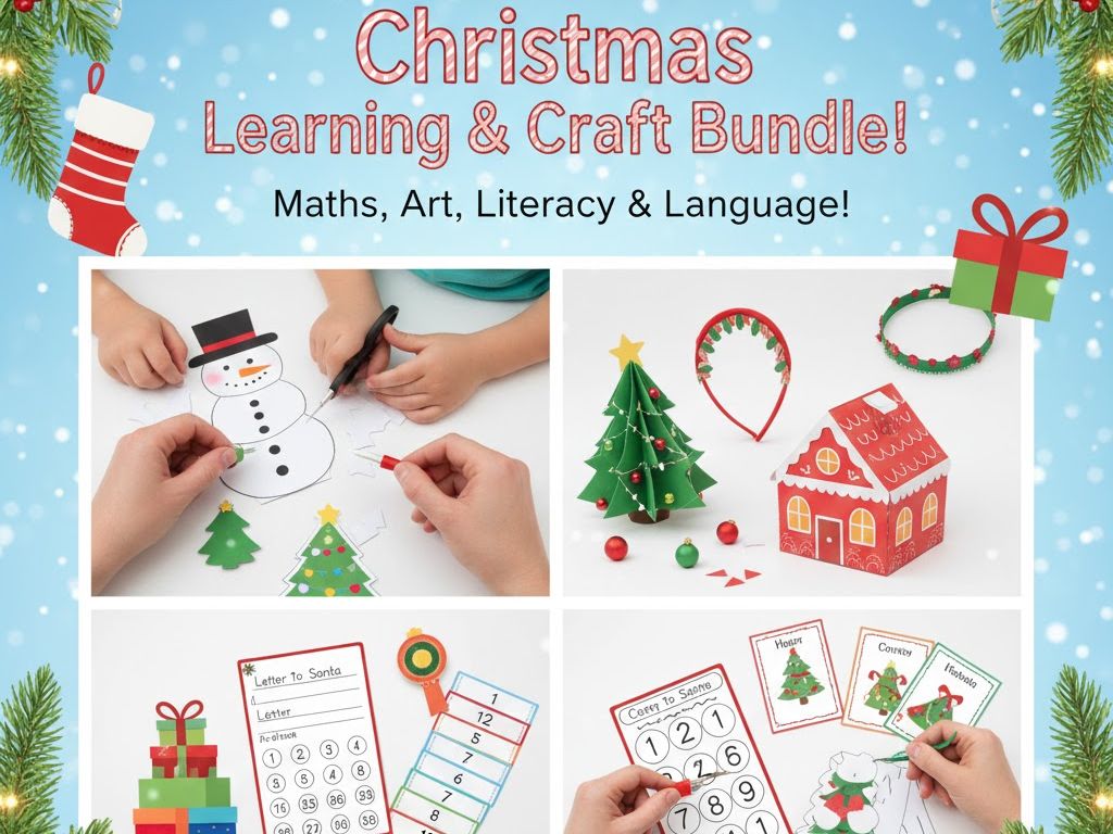 The Ultimate Christmas Learning & Craft Bundle!