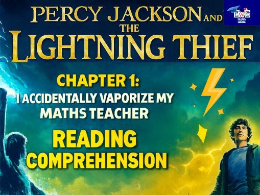 Percy Jackson Reading Comprehension Worksheets |Year 6–9, KS2, KS3