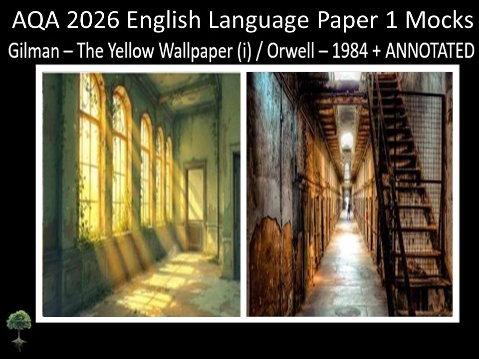 Two AQA 2026 English Language Paper 1 Mocks | ANNOTATED