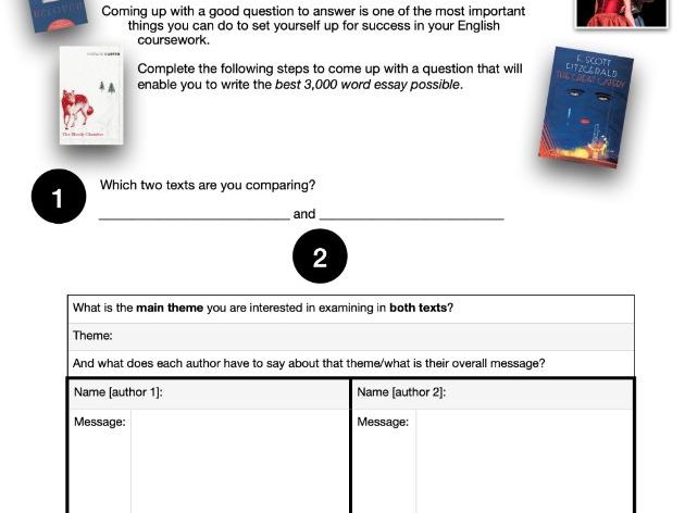 A level english literature coursework mark scheme picture