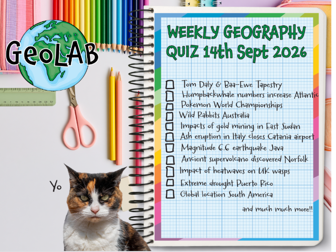 Weekly Geography New Quiz 14 September 2026