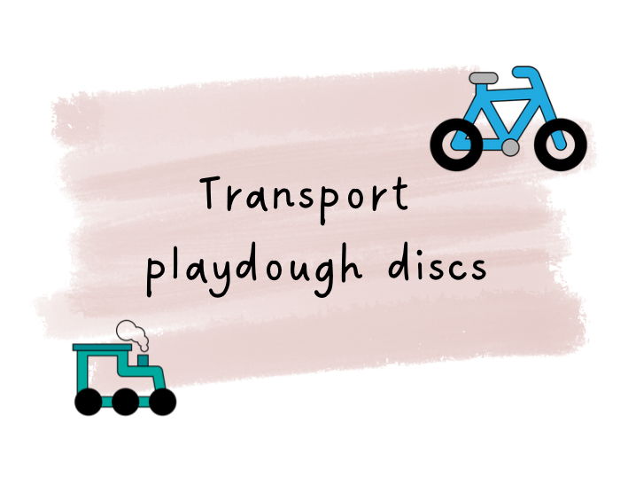 Transport Playdough Discs