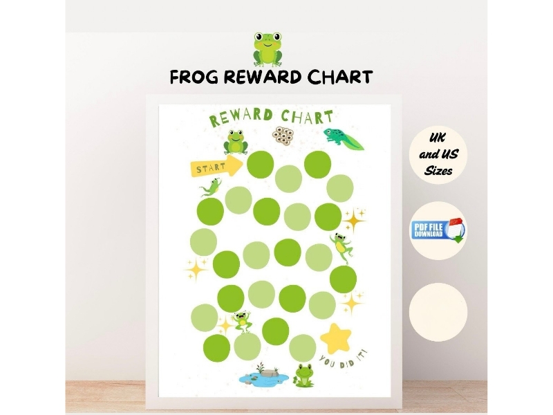 Frog Reward Chart Printable | EYFS Behaviour & Classroom Routine Tracker