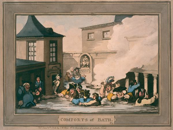 City of Bath World Heritage Site 18th Century Society - Cartoons and Caricatures