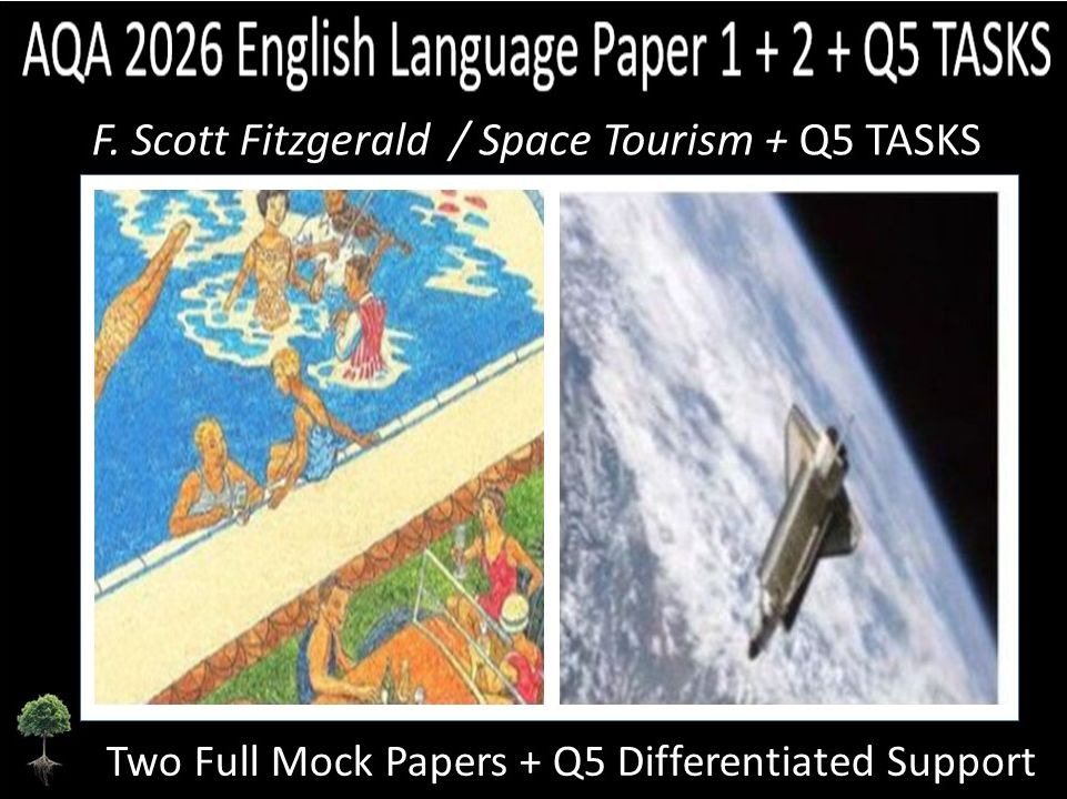 Two AQA 2026 English Language Paper 1 + 2 Mock | Q5 DIFFERENTIATED SUPPORT
