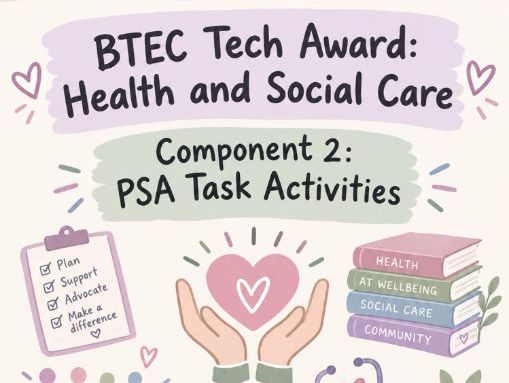 BTEC PSA Work Booklet- Component 2