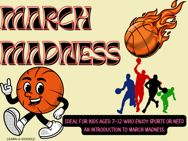 Get into the Sprits of March Madness! A Rhyming Read of Basketball Thrills