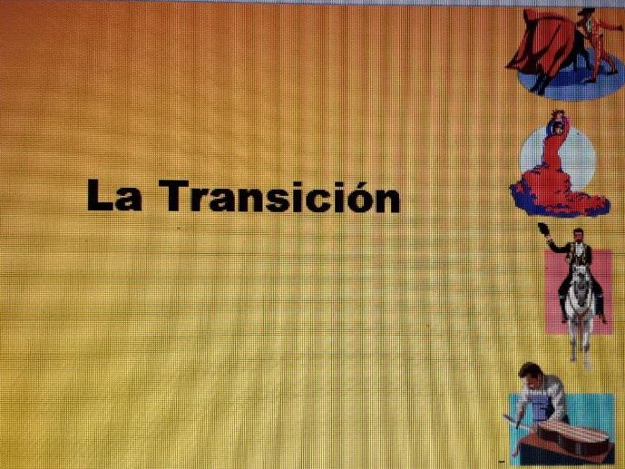 La Transicion translation sentences and answers