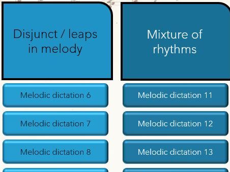 Melodic Dictation - Music GCSE