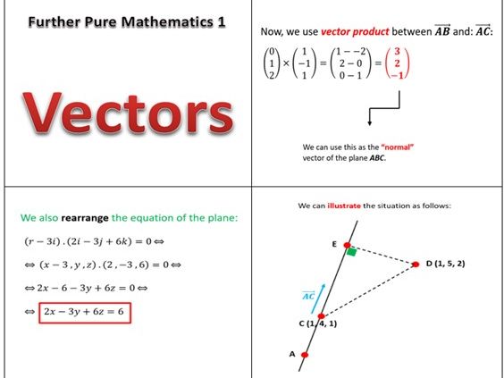 PPT - Vectors - Further Pure 1